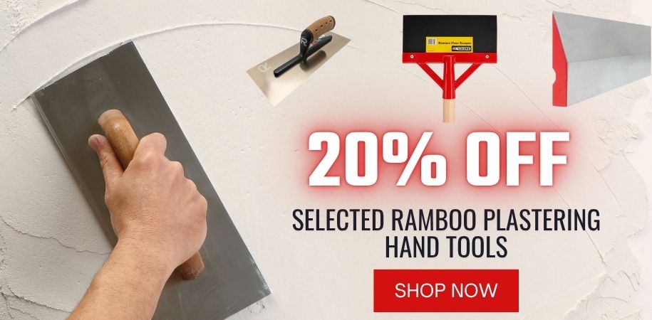 20% OFF Selected Ramboo Hand Tools